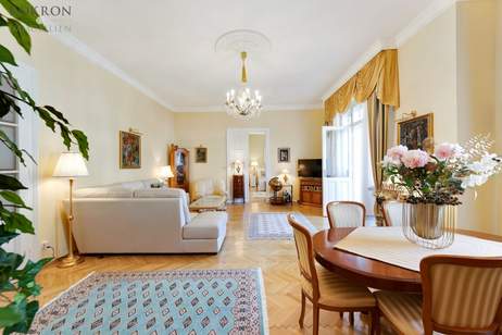 Repräsentative Altbau-Residenz im Herzen Hietzings - mit 2 Balkonen und Gartennutzung, Wohnung-kauf, 1.499.000,€, 1130 Wien 13., Hietzing