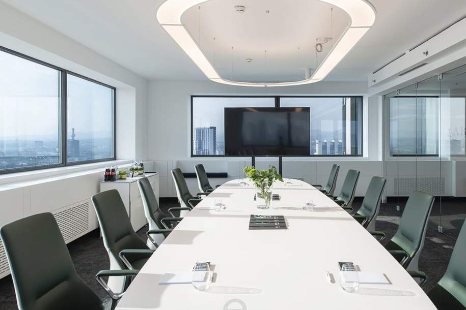 MILLENNIUM TOWER: Office space on the 2nd floor, Gewerbeobjekt-miete, 15.052,80,€, 1200 Wien 20., Brigittenau