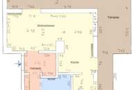 Sonnige Dachgeschosswohnung mit großer Terrasse im Springer-Schlössl-Park