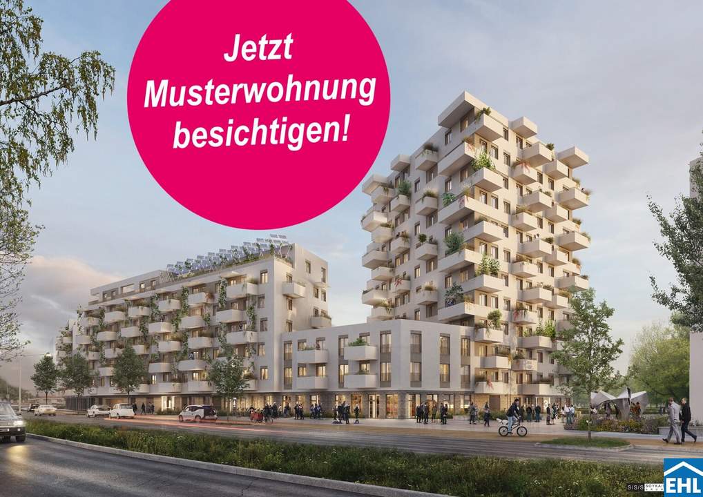 Heller 2-Zimmer-Erstbezug | Nahe Alte Donau