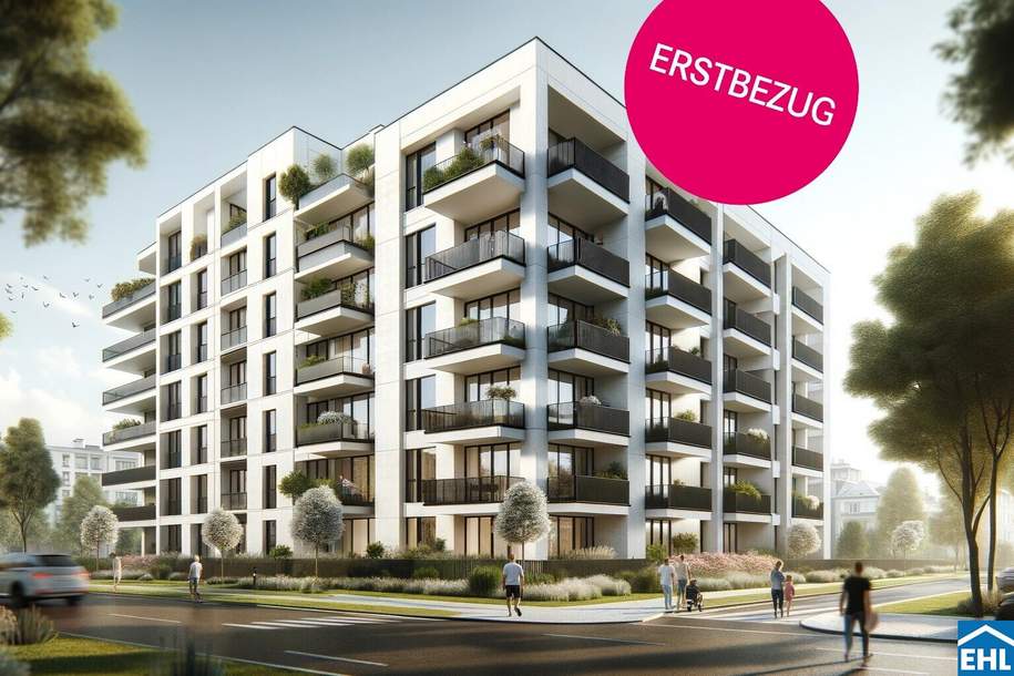 "Bonsai" - Ihr neues Zuhause im Grünen Wiens, Wohnung-kauf, 264.860,€, 1220 Wien 22., Donaustadt