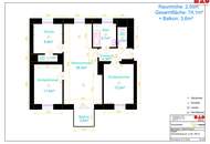 3-Zimmer-Wohnung in Ebelsberg – ca. 75 m² mit Balkon & Tiefgarage, ab 01.11.2025 verfügbar – Nähe Pichlingersee & Schiltenberg-Hügel!