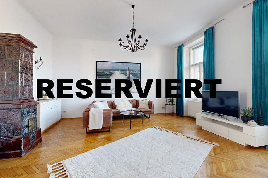 Stilvoller Altbautraum mit 4 (5) Zimmern - Ideal für Wohnen mit Homeoffice - 165 m² im 9.Bezirk, Wohnung-kauf, 1.190.000,€, 1090 Wien 9., Alsergrund