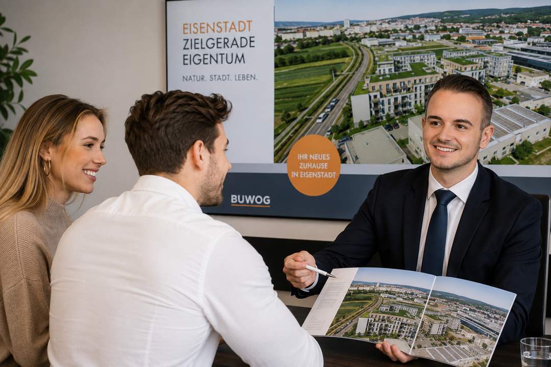 ZIELGERADE Eisenstadt Tür 84 - Anlegerwohnung mit Vertriebsservice, nur EUR 189.000 netto