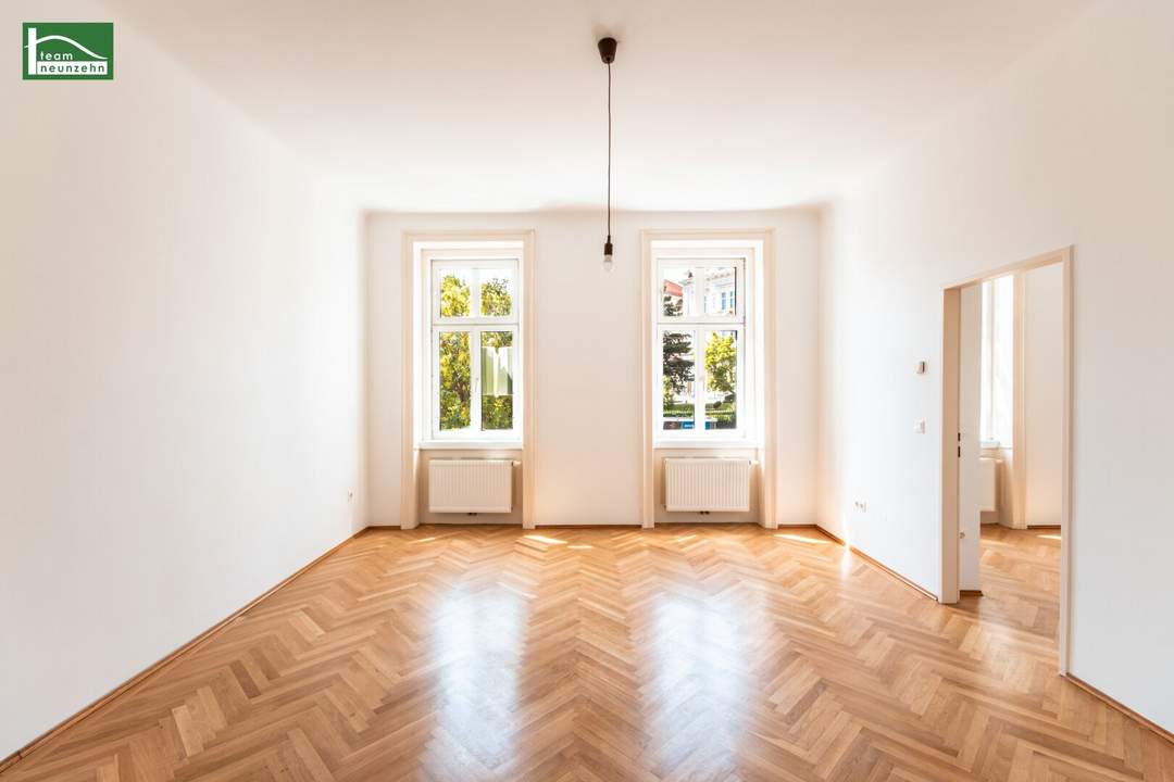 Altbauwohnung am Fuße der Hohen Warte neben dem Setagayapark! Faires Preis-Leistungs-Verhältnis! Gute Anbindung ins Stadtzentrum! Saniertes Altbau-Zinshaus!