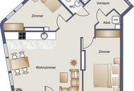 Befristet vermietet - 13ter Stock - Parkapartments beim BELVEDERE