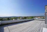 Penthouse-Wohnung | 131 m² Wfl. | 80 m² Dachterrasse mit 270°-Ausblick | PKW-Stellplatz | riesiger Gemeinschaftsgarten | im Zentrum