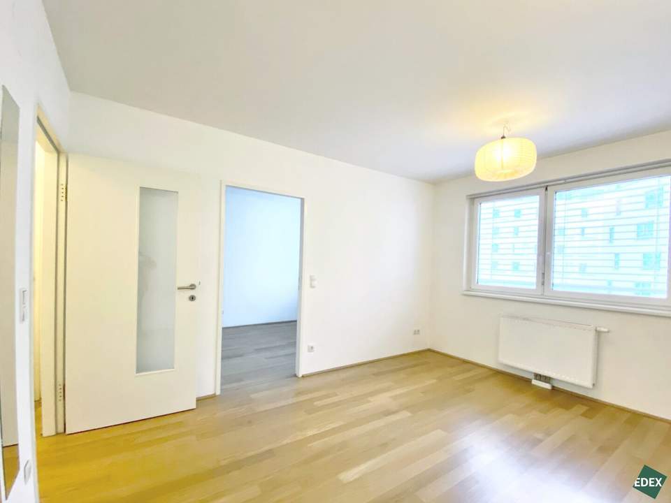 Schöne 2-Zimmer-Wohnung mit Grünblick beim Hauptbahnhof