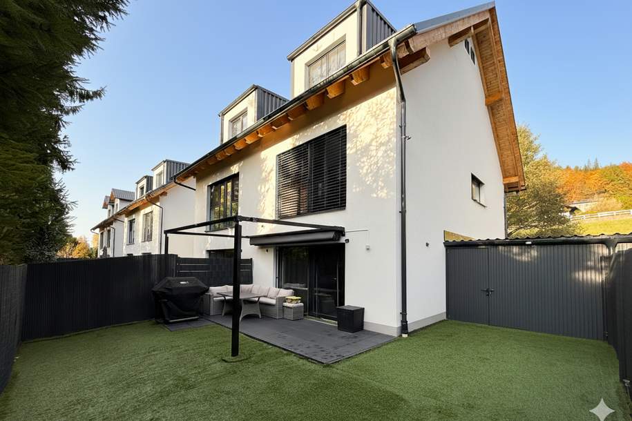 Neubau-Doppelhaushälfte Lengau | 6 Zimmer, Südgarten &amp; Carport | BJ 2023, modern &amp; energieeffizient, Haus-kauf, 479.000,€, 5211 Braunau am Inn