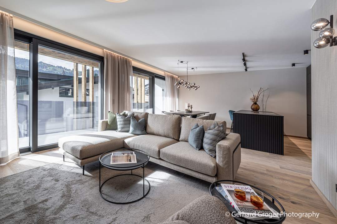 Neubau-Stadtwohnungen fußläufig ins Zentrum und in Skiliftnähe - Kitzbühel