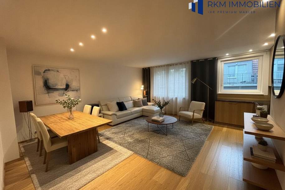 Sanierte 3-Zimmer-Wohnung in wunderschöner Grünruheoase in Döbling – 73m², top gepflegt!, Wohnung-kauf, 439.000,€, 1190 Wien 19., Döbling
