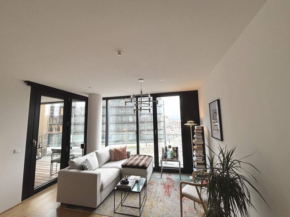 "BEL MAIN RESIDENCES"! Zentral gelegene, moderne 2-Zimmer Wohnung mit Loggia! Unbefristet!