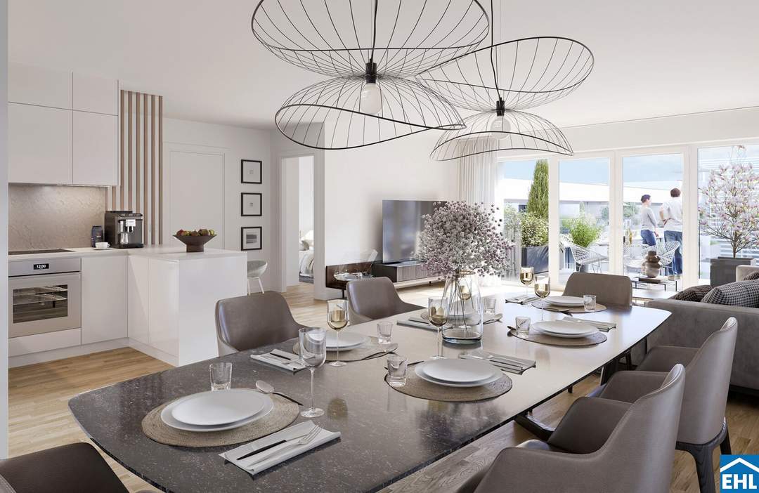 Urbanes Wohnen im Messequadrant – modernes Design trifft Top-Lage in Graz