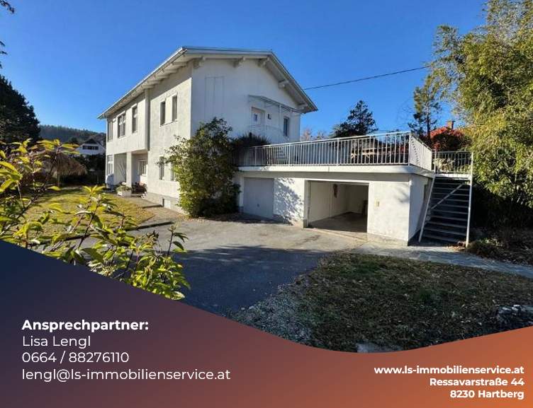 Großzügiges Wohnhaus mit zwei Wohneinheiten – ideal für Familien oder Mehrgenerationen mit Garten und mehreren Stellplätzen