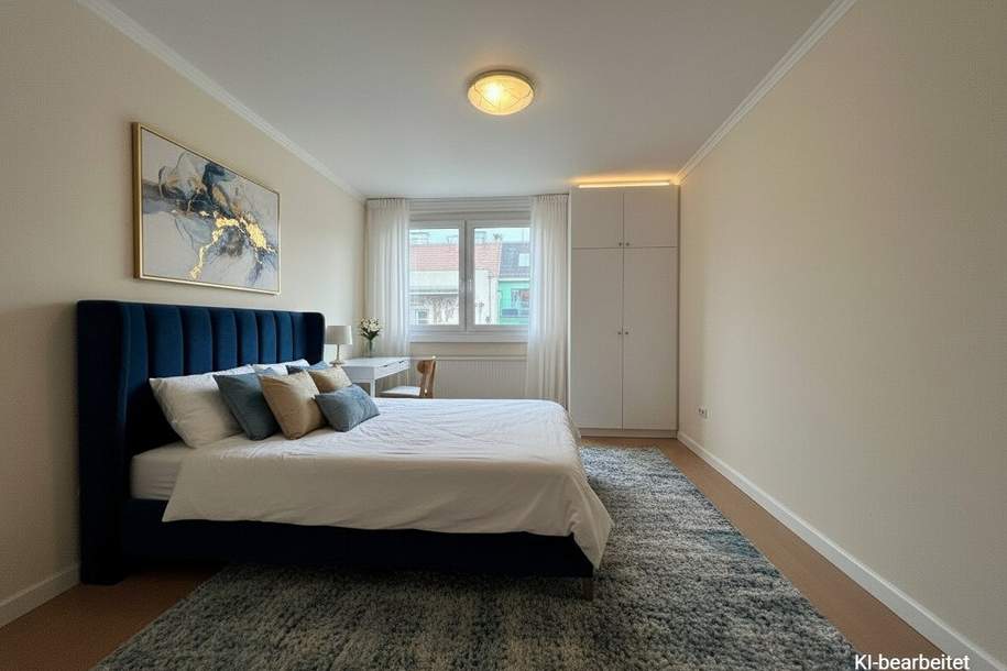 Vollsaniert 4-Zi-Wohnung 93m² mit Stadtblick, Parkett & Aufzug in 1140 Wien – €449.000, Wohnung-kauf, 449.000,€, 1140 Wien 14., Penzing