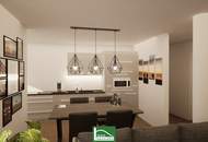 Moderne 2-Zimmer-Wohnung mit Terrasse auf Eigengrund – Erstbezug, Fußbodenheizung. - WOHNTRAUM