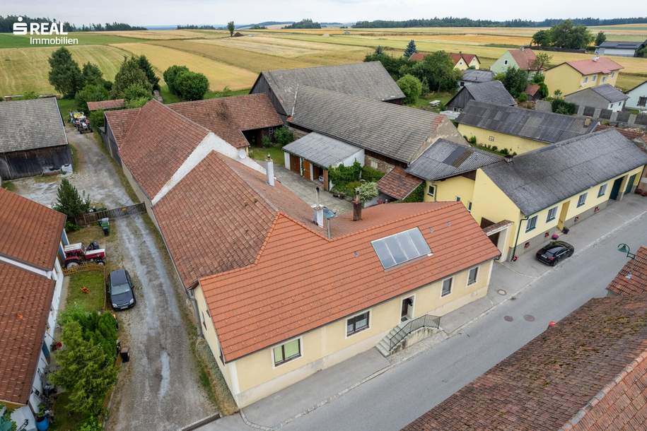Einzigartiger Dreiseithof in Ruhelage mit großem Grundstück, Haus-kauf, 439.000,€, 3522 Krems(Land)