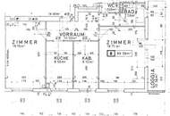 Helle 3-Zimmer-Wohnung mit Loggia und Garagenplatz in zentraler Lage des 5. Bezirks
