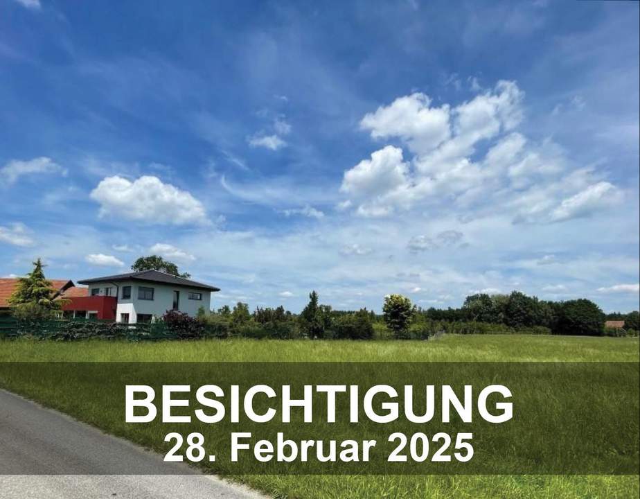 Baugrundstück in ruhiger Lage