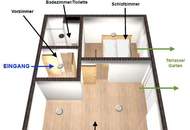 "2 Zimmer-Wohnung für jung und alt"