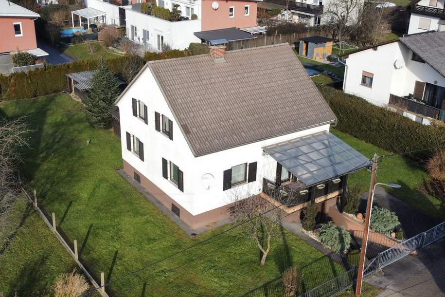 Charmantes Einfamilienhaus mit Ausbaupotenzial und idyllischem Garten in Hausmannstätten!, Haus-kauf, 448.000,€, 8071 Graz-Umgebung