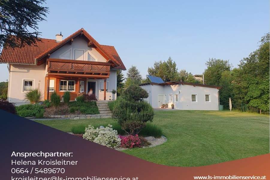 Modernes Wohnhaus in bester Lage von Hofstätten – stilvoll, gepflegt &amp; sofort bezugsbereit!, Haus-kauf, 795.000,€, 8200 Weiz