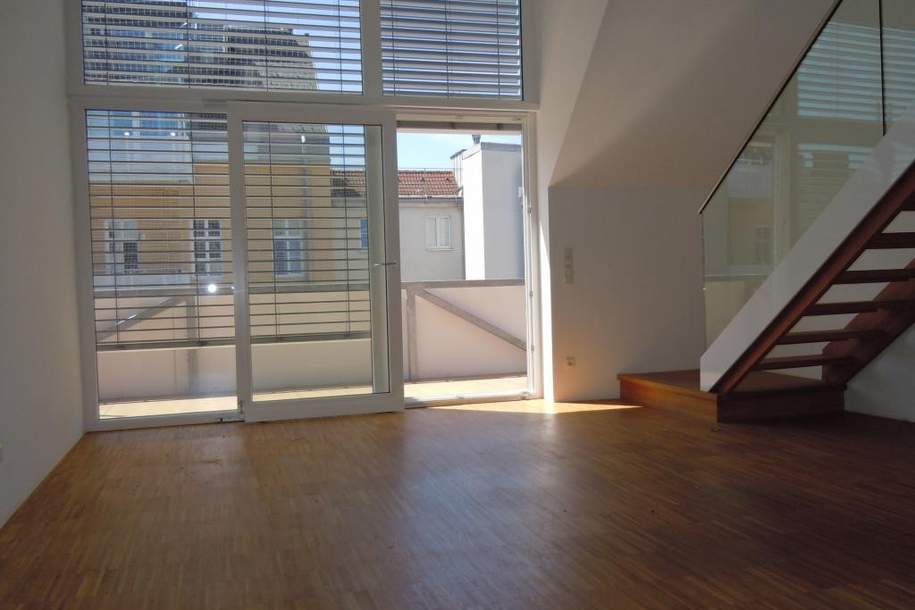 Traumhaftes 3,5-Zimmer-Maisonette-Penthouse mit Balkon und Terrasse, Wohnung-miete, 1.998,70,€, 4020 Linz(Stadt)