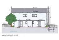 Neubau- Doppelhaushälfte in sehr guter Lage mit Terrasse und Eigengarten sowie zwei eigene Carports