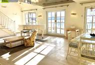 Beste Adresse! Helle Maisonette Wohnung mit Balkon, Wintergarten und Terrasse mit Blick zum Stephansdom