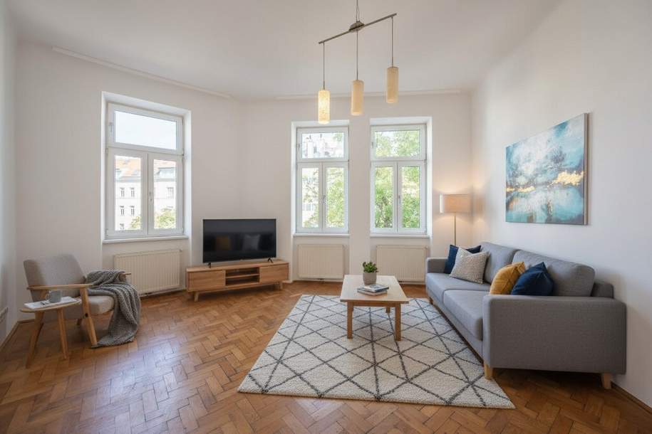 ++NEU++ Bezugsfertig: gepflegte 2-Zimmer Altbauwohnung in toller Lage!, Wohnung-kauf, 219.000,€, 1120 Wien 12., Meidling
