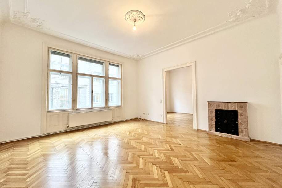 Elegante Stilaltbauwohnung am Fleischmarkt - Eleganz und Komfort im Herzen Wiens, Wohnung-miete, 2.000,00,€, 1010 Wien 1., Innere Stadt