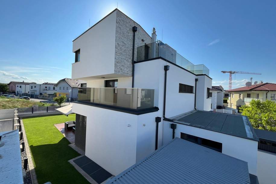 Moderne Arch.-Villa im neuen Villenviertel von Großenzersdorf bei Wien // Modern arch. villa in new villa district of Großenzersdorf near Vienna //, Haus-kauf, 1.150.000,€, 2301 Gänserndorf