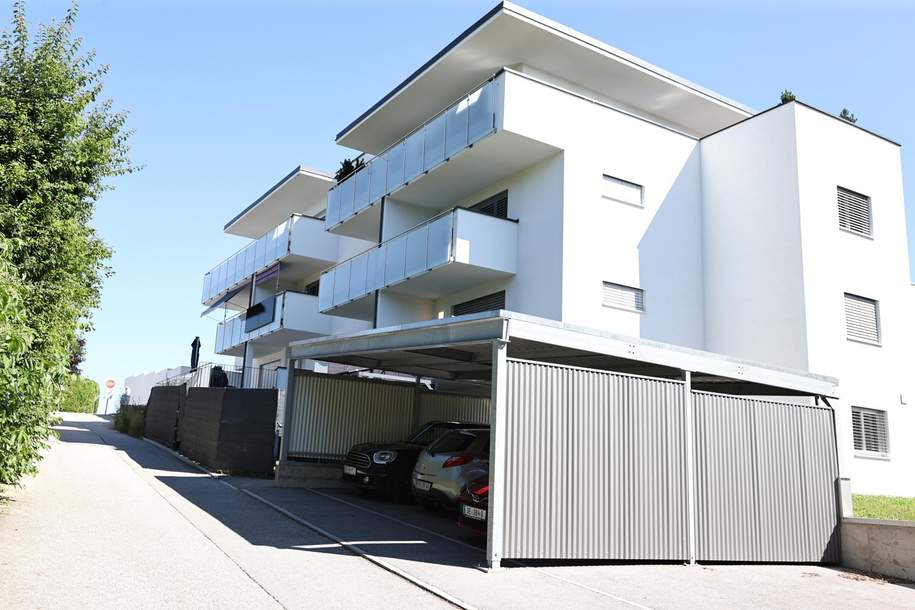 Barrierefreie, moderne, neuwertige 3-Raum-Wohnung mit 7,5 m² großem Balkon und PKW-Garage in Wolfern, Wohnung-kauf, 288.000,€, 4493 Steyr-Land
