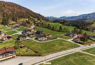 Sonniges Baugrundstück mit Bebauungsstudie für 6 Wohneinheiten in attraktiver Lage von Kössen