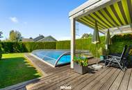 Top gepflegter Bungalow mit Pool, großer Terrasse und Doppelcarport