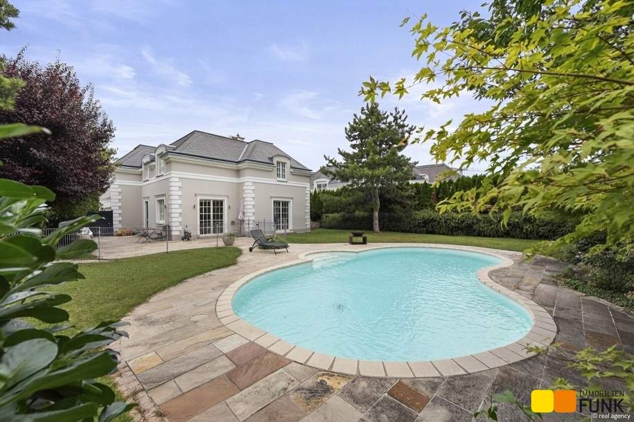 FONTANA: wunderbares Einfamilienhaus mit Garten und Pool, Haus-kauf, 2.800.000,€, 2522 Baden