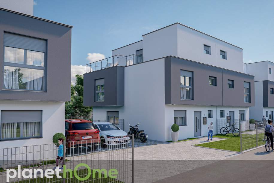 Badeteich Hirschstetten (>1 km) Niedrigenergie, Haus-kauf, 749.900,€, 1220 Wien 22., Donaustadt
