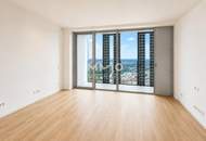 DC2 Tower: 43. Etage - Erstbezug mit 14m2 Loggia – Stilvolle 2-Zimmer-Wohnung
