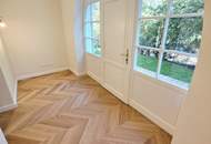 Hietzing Deluxe! Generalsanierte Luxuswohnung mit riesiger Privatgarage! Großer Garten + Riesige Terrassen + 4 Zimmer, 3 Bäder, 3 WCs und viel Raum! Premium Wohngefühl!