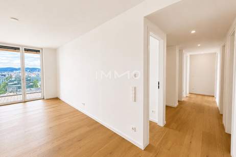 PRATER: 15. Etage - provisionsfrei inkl. ROOFTOP POOL: Erstbezug, Wohnung-kauf, 1.059.500,€, 1020 Wien 2., Leopoldstadt