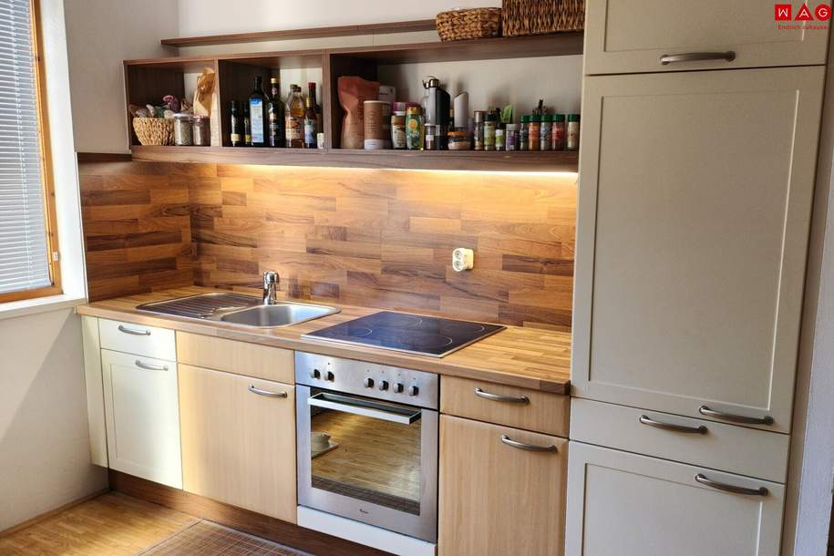 Modernes Wohnen im Holzhaus! Möblierte 3 Raumwohnung mit Balkon &amp; Carport!, Wohnung-miete, 584,10,€, 8750 Murtal