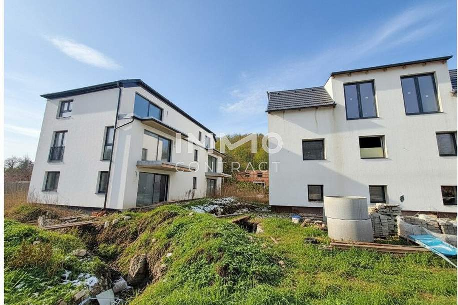 BAUPROJEKT zur FERTIGSTELLUNG - 3 Wohngebäude (12WE) + Garagengebäude - Im Bieterverfahren!, Haus-kauf, 3425 Tulln