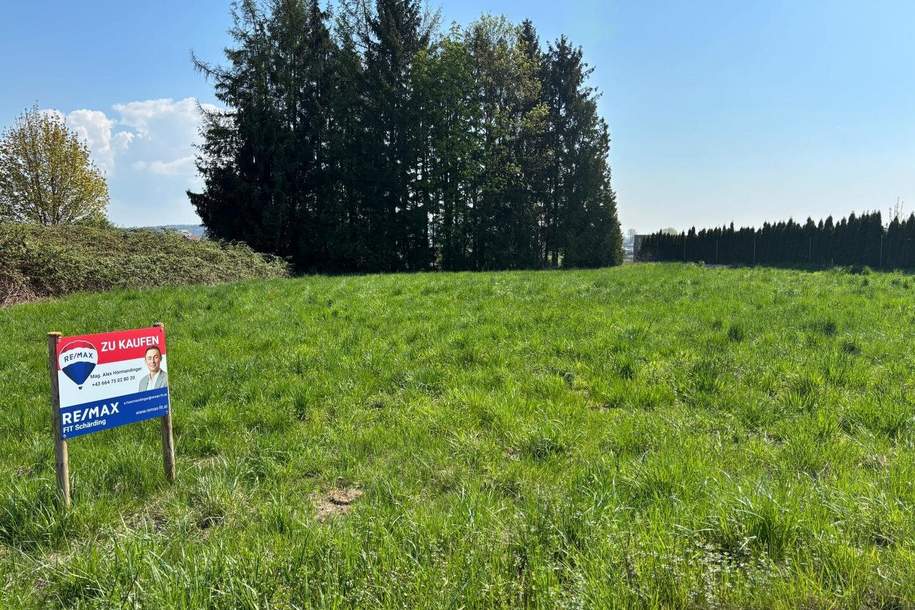 Voll aufgeschlossenes Grundstück in Autobahnnähe - kein Bauzwang, Grund und Boden-kauf, 4975 Schärding
