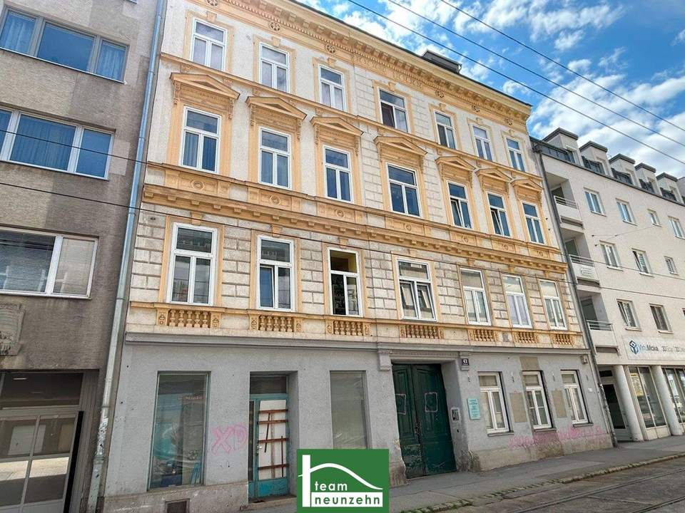 ALTBAU-INVESTMENTWOHNUNG IN TOP LAGE! FÜR ANLEGER. GEBRAUCHTE WOHNUNG UNBEFRISTET VERMIETET - JETZT ANFRAGEN