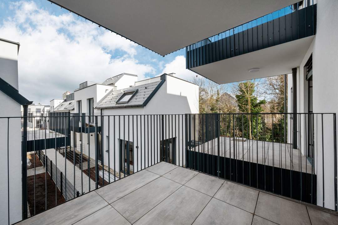 Perfekt aufgeteilte 3 Zimmer Wohnung mit 2 Balkonen und Grünblick | idyllisches Wohnen beim Hirschstettner Park