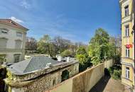 Unbefristete 3 Zimmer Altbaumiete mit Blick auf das Palais Liechtenstein