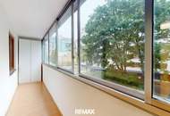 Innenhofseitige 2-Zimmer-Wohnung mit verglaster Loggia in U6-Nähe!