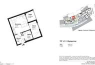 Betreutes Wohnen: ruhig gelegene 2 Zimmerwohnung mit Loggia in der Fußgängerzone