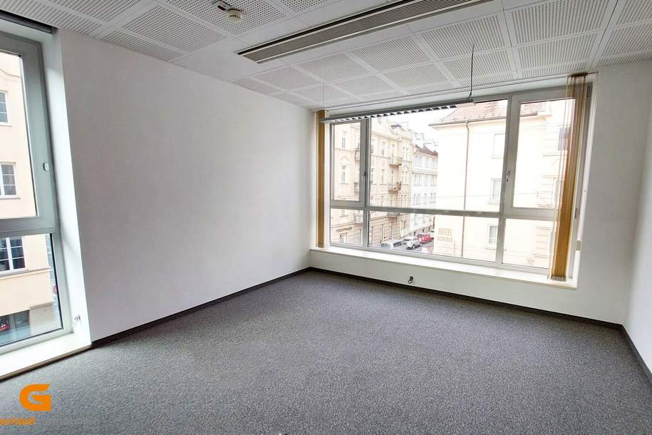 Erstbezug nach Renovierung: Top ausgestattetes Büro in Zentrallage mieten, Gewerbeobjekt-miete, 2.370,00,€, 5020 Salzburg(Stadt)