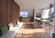 Einzigartige 105 m² große Dachgeschoss Wohnung mit Fernblick // zentrale Lage 1040 // Planstudie DG Ausbau